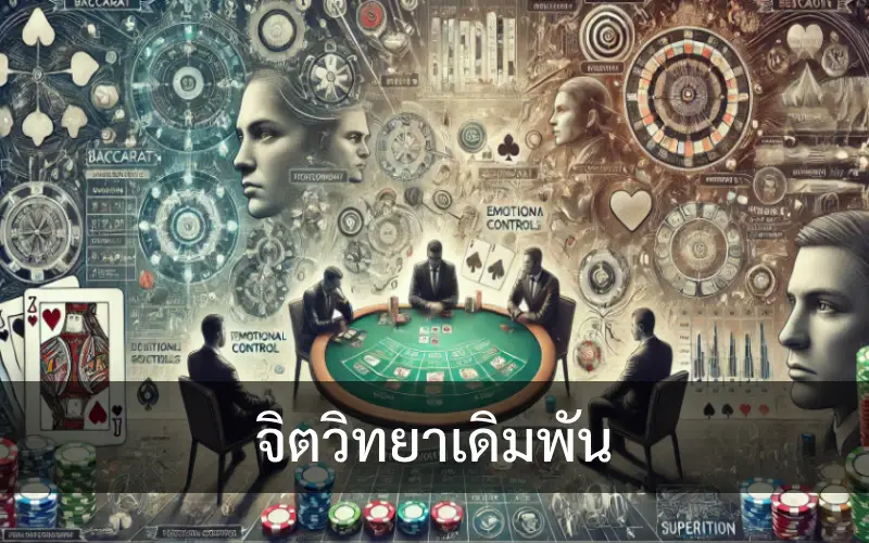 จิตวิทยาเดิมพัน ทำความเข้าใจความคิดของผู้เล่นบาคาร่า